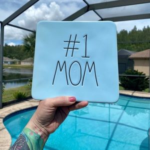 🏆Rae Dunn #1MOM Trivet/Hot Plate